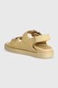 Obuća Sandale od nubuk kože Tommy Hilfiger TH HARDWARE NUBUCK SPORTY SANDAL FW0FW08038 bež