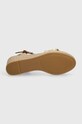 Σανδάλια Tommy Hilfiger WEBBING WEDGE SANDAL FW0FW08044 μπεζ