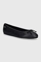 Кожаные балетки Tommy Hilfiger ESSENTIAL CHIC BALLERINA тёмно-синий FW0FW08059