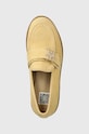 Мокасины из нубука Tommy Hilfiger CLEATED NUBUCK BOAT SHOE бежевый FW0FW08062