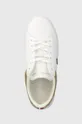 λευκό Δερμάτινα αθλητικά παπούτσια Tommy Hilfiger TH PLATFORM COURT SNEAKER GLD