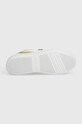 Кожаные кроссовки Tommy Hilfiger TH PLATFORM COURT SNEAKER GLD FW0FW08073 белый