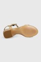 Tommy Hilfiger sandały BLOCK MID HEEL SANDAL FW0FW08075 beżowy
