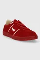 Weekend Max Mara sneakersy zamszowe Pacocolor czerwony