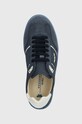 Încălțăminte Weekend Max Mara sneakers din piele intoarsă Pacocolor 2415761094600.L.BLUE albastru