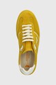 Weekend Max Mara sneakersy zamszowe Pacocolor żółty 2415761094600.YELLOW