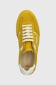 Weekend Max Mara sneakers din piele intoarsă Pacocolor galben 2415761094600.YELLOW