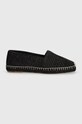 Weekend Max Mara espadryle Sella 2415521095670.BLACK czarny SS24