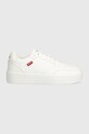 Levi's sneakersy PAIGE imitacja skóry licowej biały 235651.50
