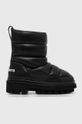 nero AllSaints stivali da neve in pelle Alba Alpine Donna