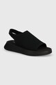 Calvin Klein Jeans sandale SLING KNIT SANDAL MG UC textil negru YW0YW01346