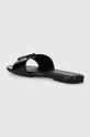 Obuv Šľapky Calvin Klein Jeans FLAT SANDAL SLIDE MG MET YW0YW01348 čierna