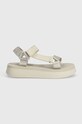 Sandále Calvin Klein Jeans SANDAL VELCRO WEBBING DC YW0YW01353 béžová SS24