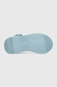 Calvin Klein Jeans sandały SANDAL VELCRO WEBBING DC YW0YW01353 niebieski