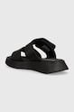 Παπούτσια Παντόφλες Calvin Klein Jeans SLIDE DOUBLE STRAP SANDAL DC YW0YW01355 μαύρο