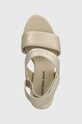 Calvin Klein Jeans sandale WEDGE SANDAL WEBBING IN MR bej YW0YW01360