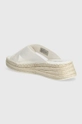 Calvin Klein Jeans papucs SPORTY WEDGE ROPE SANDAL MR Szár: textil Belseje: textil Talp: szintetikus anyag