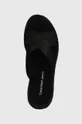 čierna Šľapky Calvin Klein Jeans SPORTY WEDGE ROPE SANDAL MR