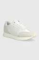 bianco Calvin Klein Jeans sneakers RUNNER LOW LACE MIX IN DC Donna