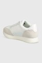 Boty Tenisky Calvin Klein Jeans RUNNER LOW LACE MIX IN DC YW0YW01367 bílá