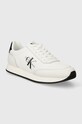 Кросівки Calvin Klein Jeans RUNNER LOW LACE MIX ML MET YW0YW01370 білий SS24