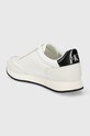 Взуття Кросівки Calvin Klein Jeans RUNNER LOW LACE MIX ML MET YW0YW01370 білий