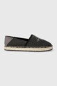Еспадрили Calvin Klein Jeans ESPADRILLE ML BTW YW0YW01376 черен SS24