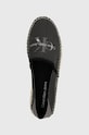 Еспадрили Calvin Klein Jeans ESPADRILLE ML BTW черен YW0YW01376