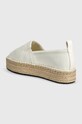 Boty Espadrilky Calvin Klein Jeans PLATFORM ESPADRILLE UC YW0YW01377 bílá