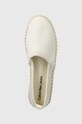 Espadrilky Calvin Klein Jeans PLATFORM ESPADRILLE UC bílá YW0YW01377