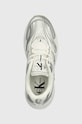 Tenisky Calvin Klein Jeans RETRO TENNIS LOW LACE MH ML MR stříbrná YW0YW01381