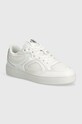 Tenisice Calvin Klein Jeans BASKET CUPSOLE LOW MIX IN MET sintetički bijela YW0YW01387
