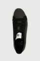 fekete Calvin Klein Jeans sportcipő BOLD VULC FLATF MID CS ML BTW