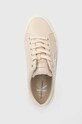 Calvin Klein Jeans sneakersy BOLD VULC FLATF LACE LTH MET różowy YW0YW01393