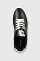 Кожаные кроссовки Calvin Klein Jeans CHUNKY CUPSOLE чёрный YW0YW01410