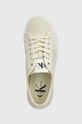 Calvin Klein Jeans tenisówki BOLD VULC FLATF LOW CS ML BTW beżowy YW0YW01412