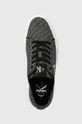 μαύρο Πάνινα παπούτσια Calvin Klein Jeans FLATFORM+ CUPSOLE LOW LACE CS MR
