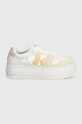 Кросівки Calvin Klein Jeans BOLD PLATF LOW LACE MIX NBS DC YW0YW01432 бежевий SS24