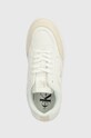 Calvin Klein Jeans sneakers BOLD PLATF LOW LACE MIX ML BTW alb YW0YW01433