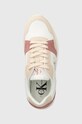 Кроссовки Calvin Klein Jeans RUNNER LOW LACE MIX ML BTW розовый YW0YW01436
