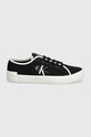 Calvin Klein Jeans tenisówki SKATER VULCANIZED LOW CS ML MR YW0YW01453 czarny SS24