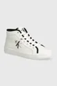 bianco Calvin Klein Jeans scarpe da ginnastica SKATER VULCANIZED HIGH CS ML MR Donna