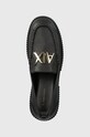Armani Exchange mokasyny czarny XDA002.XV847.00002