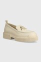 Armani Exchange mocasini imitatie de piele bej XDA002.XV847.01029