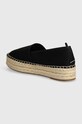 Încălțăminte Armani Exchange espadrile XDS005.XV846.00002 negru