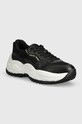 Маратонки Armani Exchange изкуствена кожа черен XDX158.XV839.00002