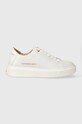 Alexander Smith sneakers London piele alb ALAZLDW8012TWT