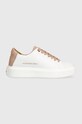 Alexander Smith sneakers London piele alb ALAZLDW8352WNU