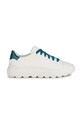 Geox sneakers din piele D SPHERICA EC4.1 B platformă alb D35TCB.08502.C1392