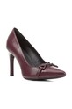 Geox szpilki skórzane D FAVIOLA A D358UA.000TU.C7011 bordowy SS24